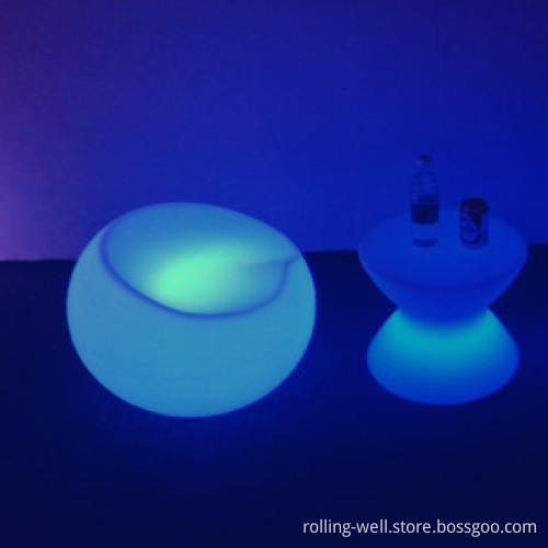 LED Bar Chair/Apple Chair for Decoration/LED Glowing Sofa Chair/LED Glowing Furniture